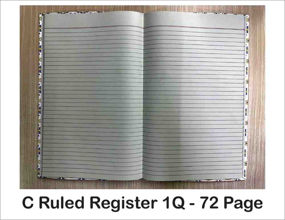 C Ruled Register 1Q
